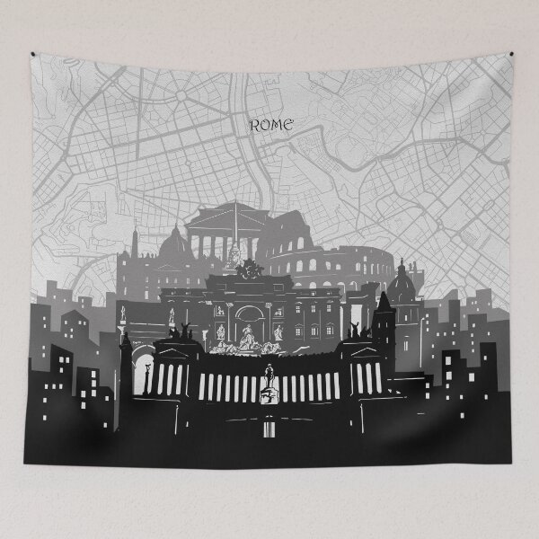 Item preview, rome skyline designed and sold by BekimART2.