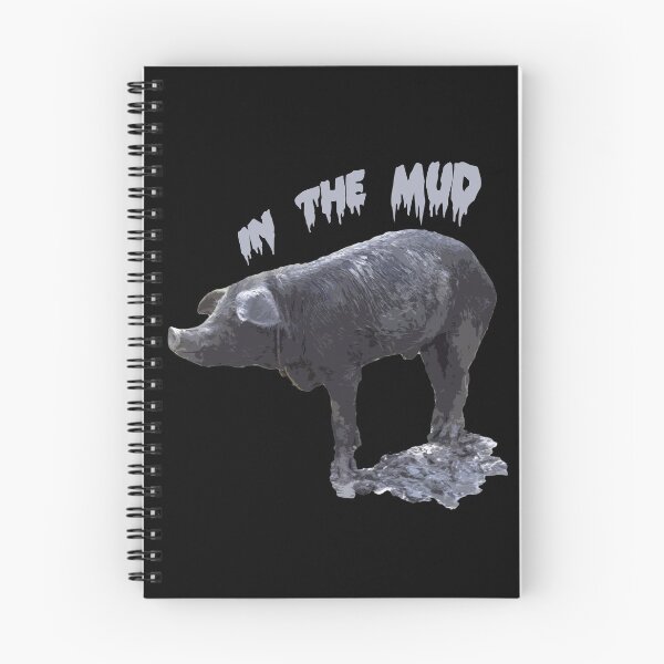 Item preview, pig in the mud designed and sold by ricobarinas.