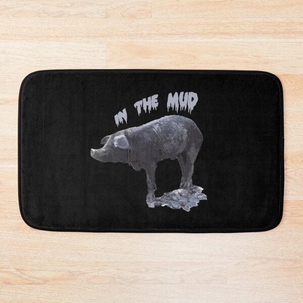 Item preview, pig in the mud designed and sold by ricobarinas.