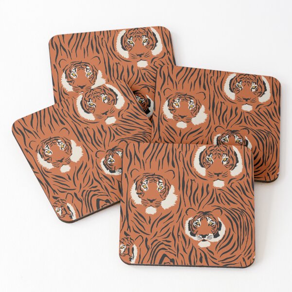 Item preview, Patrón de tigre en óxido designed and sold by latheandquill.