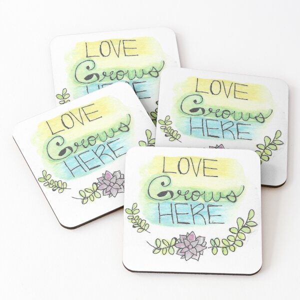 Item preview, Love Grows Here designed and sold by mollysonmars.