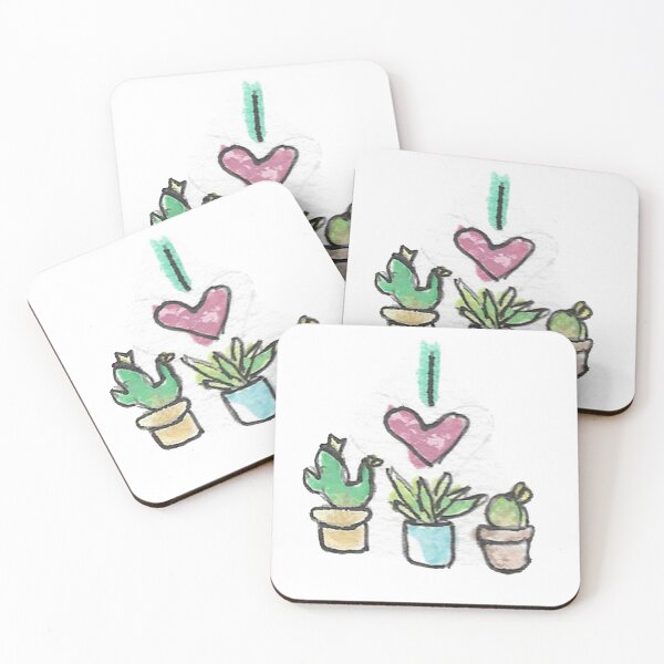 Item preview, I heart succulents designed and sold by mollysonmars.