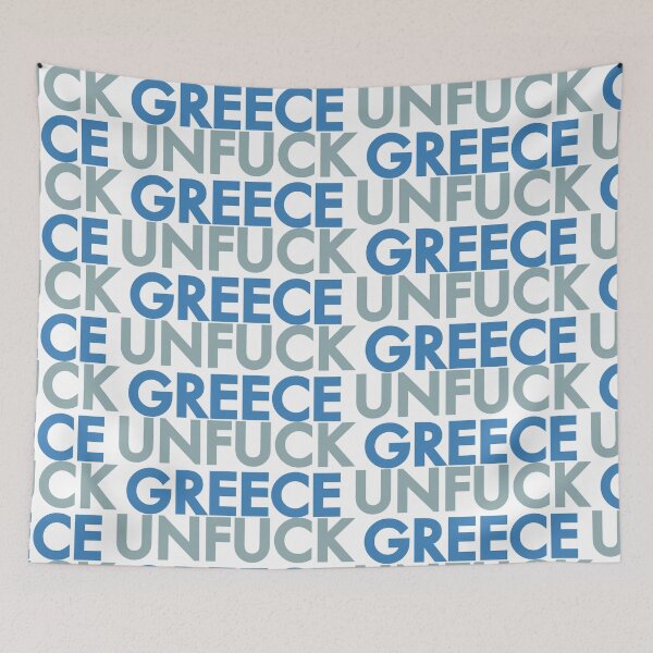 Item preview, Unfuck Greece designed and sold by portokalis.