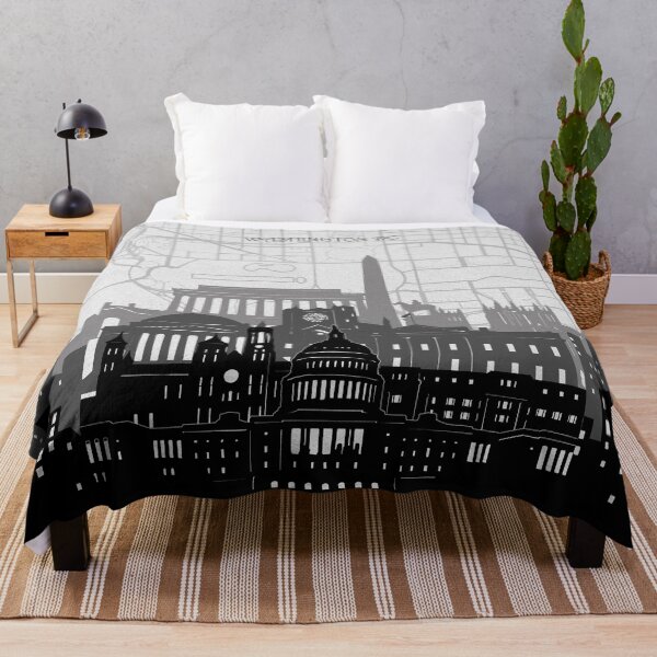 Item preview, washington dc skyline designed and sold by BekimART2.