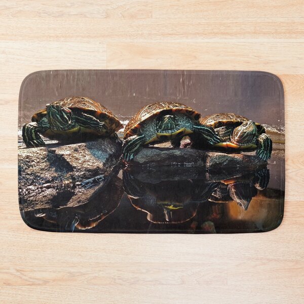 Item preview, Red Eared Slider Basking Trio designed and sold by callieb2k.