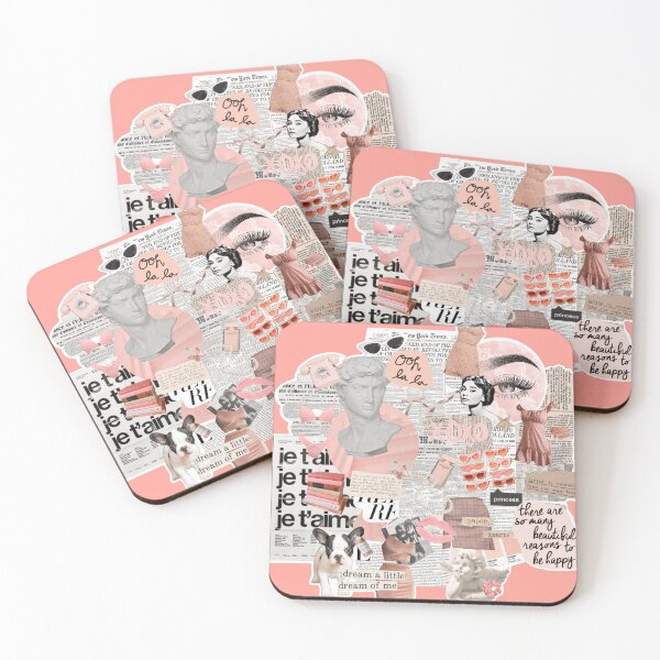 Item preview, Girly Pink Collage designed and sold by Alexandra Jones.