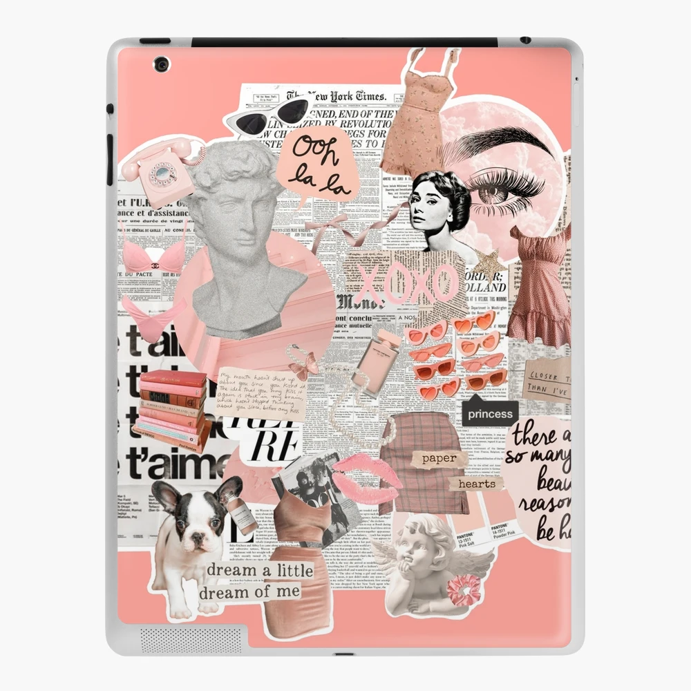 Granola Girl Mood Board iPad Case & Skin for Sale by Xandra Jones