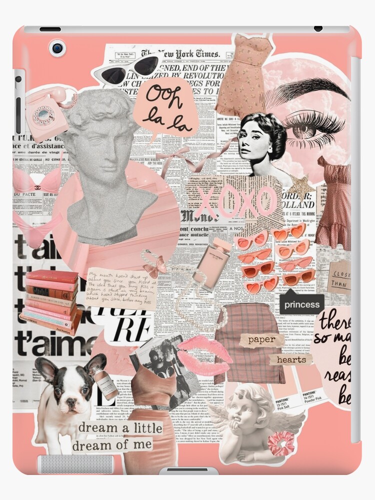 Granola Girl Mood Board iPad Case & Skin for Sale by Xandra Jones