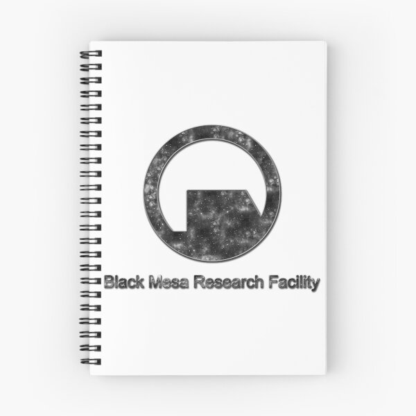 Item preview, Half-Life - Black Mesa Research Facility Logo (Chrome Design) designed and sold by Kamurata.