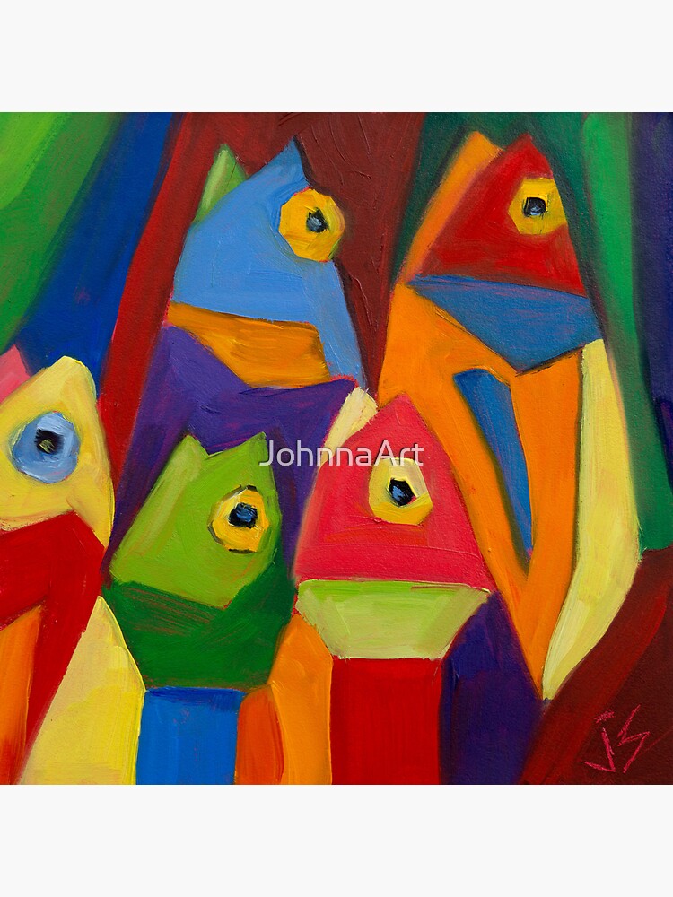 Cube Fish by JohnnaArt