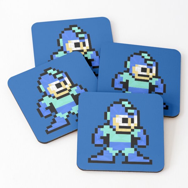 M3ga M4n 8 bits Coasters (Set of 4)