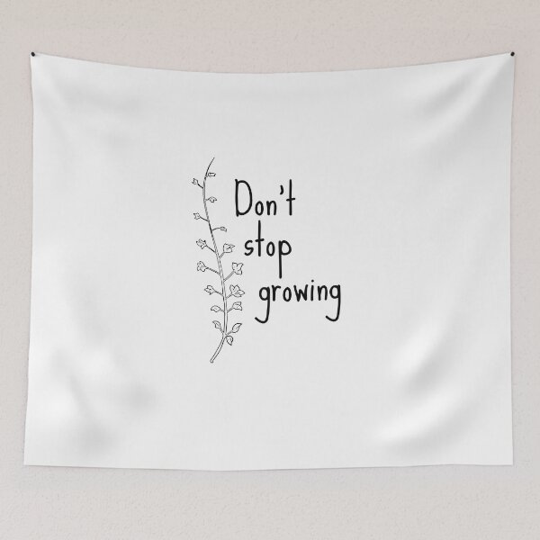 Item preview, Keep Growing Depression Mental Health Cute Funny Gift Sarcastic Happy Fun Introvert Awkward Geek Hipster Silly Inspirational Motivational Birthday Present designed and sold by EpsilonEridani.
