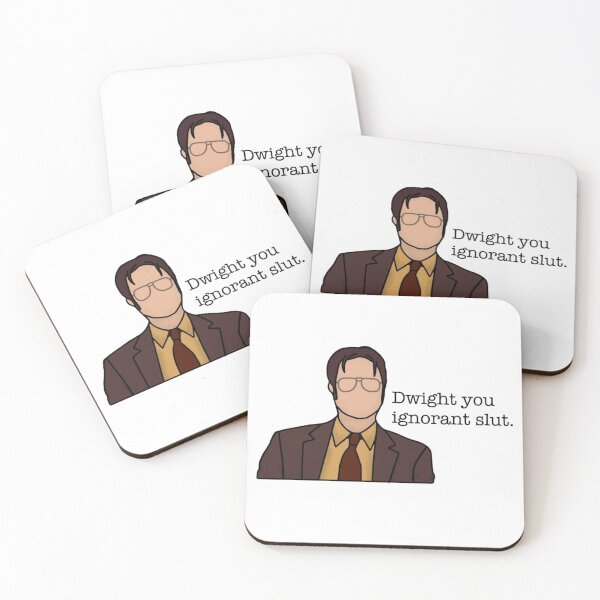 Item preview, Dwight You Ignorant Slut designed and sold by hollyferguson.