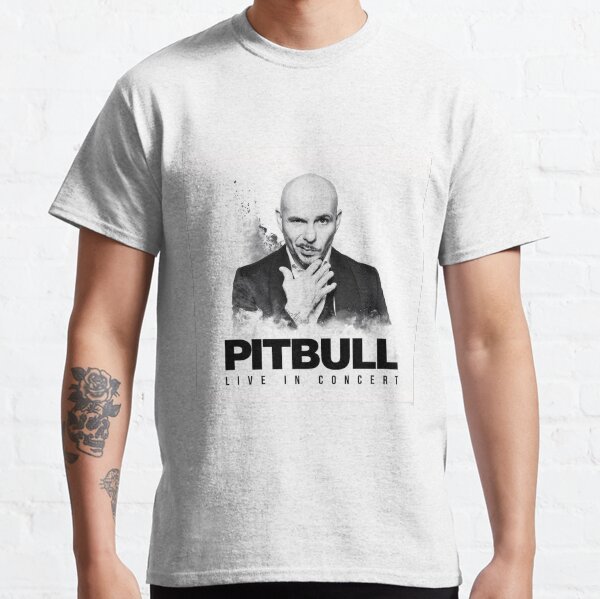 pitbull concert t shirts