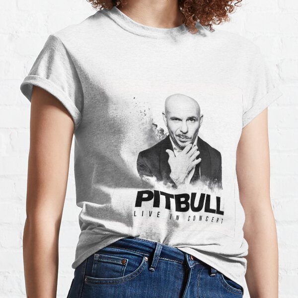 pitbull concert t shirts