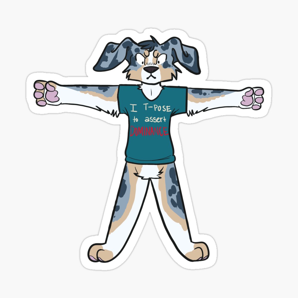 Anteater Shirt Assert Dominance T-shirt T-pose Tee Tpose 