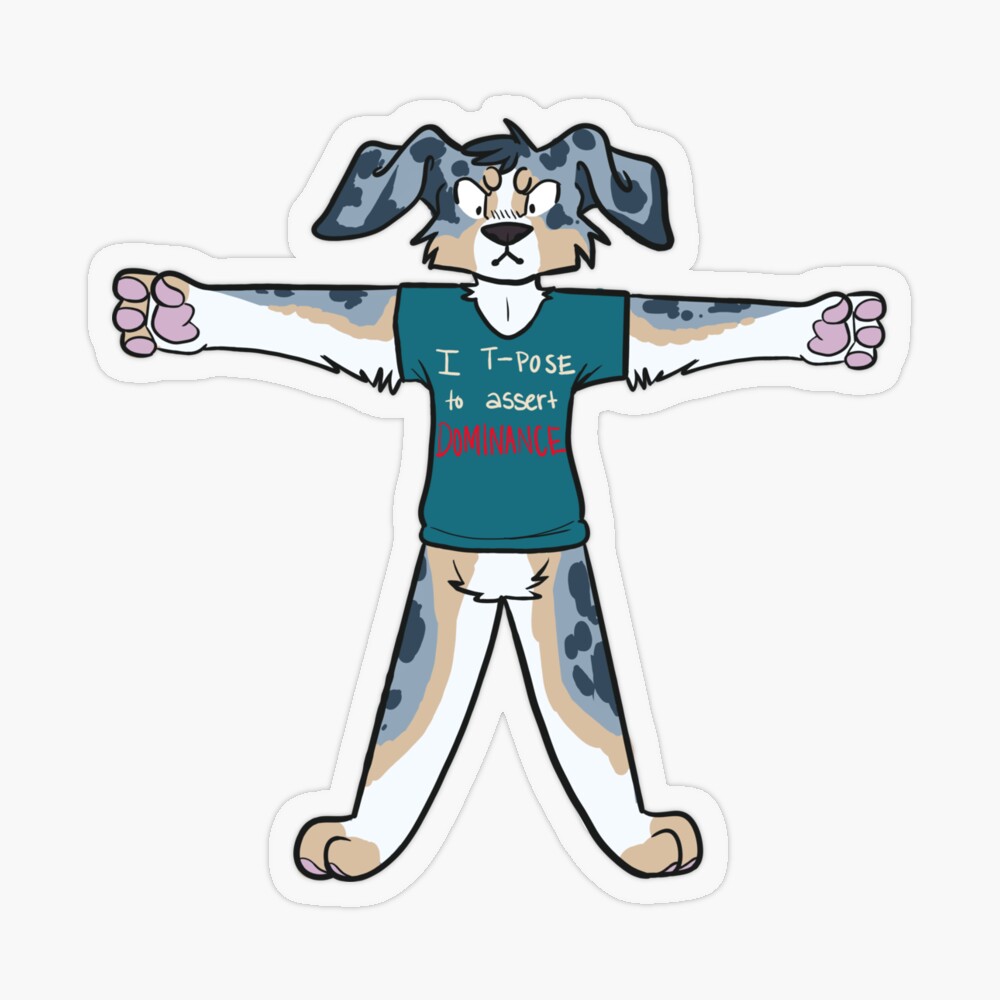 T-pose to assert dominance : r/AlbedosCreations