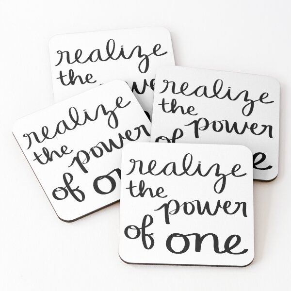 Item preview, Realize the Power of One designed and sold by strongpurpose.