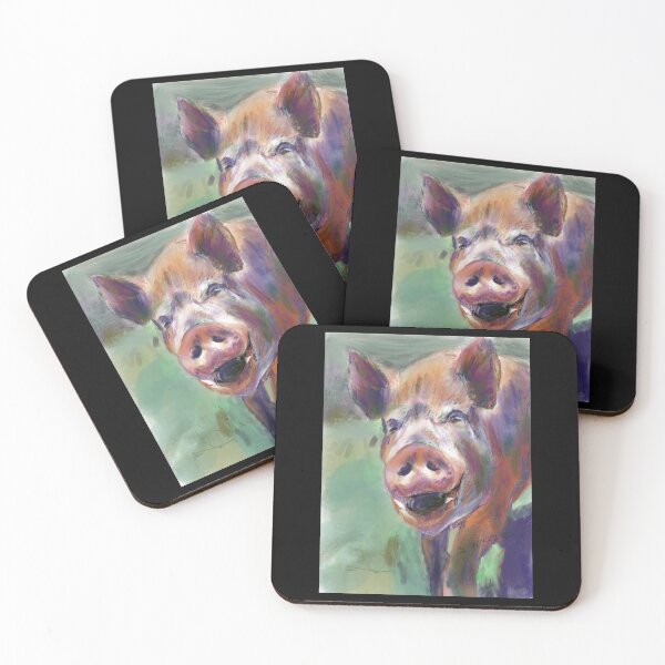 Item preview, Pig with Mouth Open designed and sold by lindbladstudios.