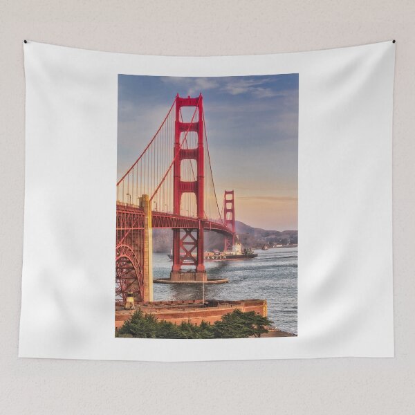 Item preview, Golden Gate Bridge and Cargo Ship designed and sold by Gerard Fornarotto.