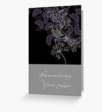 Remembering Your Loss Greeting Card