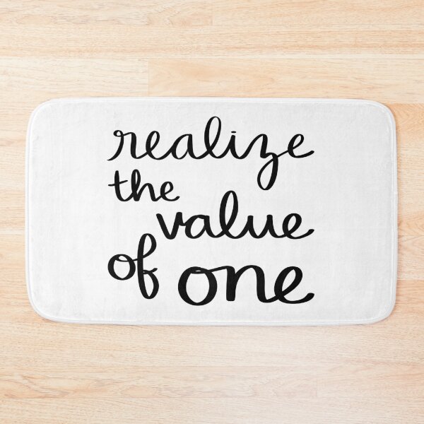 Item preview, Realize the Value of One designed and sold by strongpurpose.