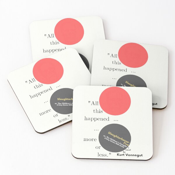 Item preview, Slaughterhouse-Five - Book cover design designed and sold by jackbooks.