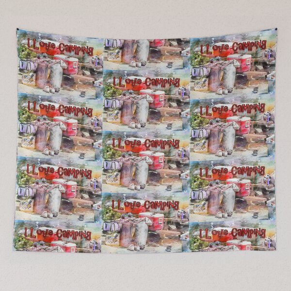 Item preview, I Love Camping designed and sold by CarolM.