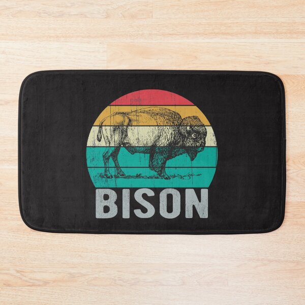 Item preview, Cool Bison Vintage Sunset Animal Design designed and sold by UrbanHype.