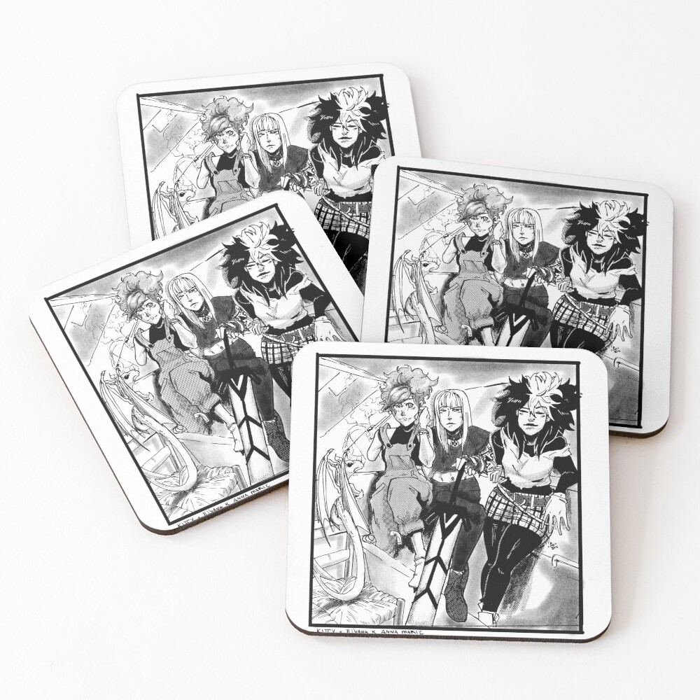 Item preview, Coasters (Set of 4) designed and sold by coolmonkeyd.