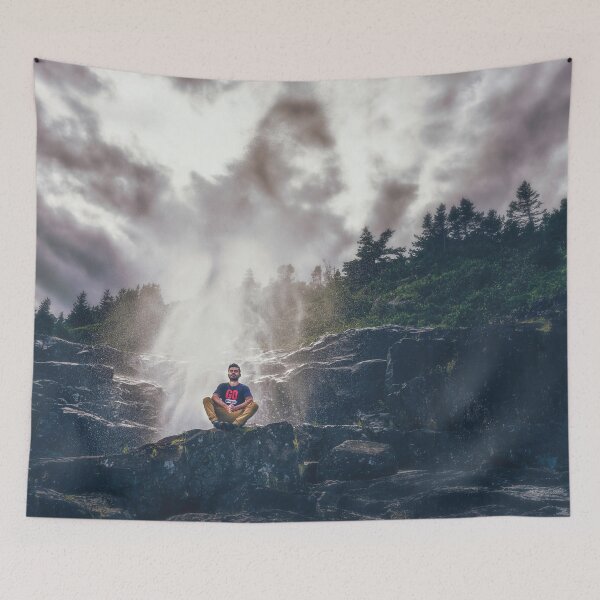 Item preview, Yoga in the wilds of Newfoundland designed and sold by dombhai.