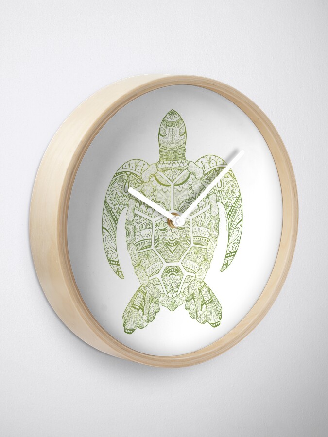Alternate view of Mandala-zen | Turtle Clock