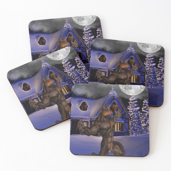 Item preview, Wolfman in the cold snow designed and sold by LoneAngel.