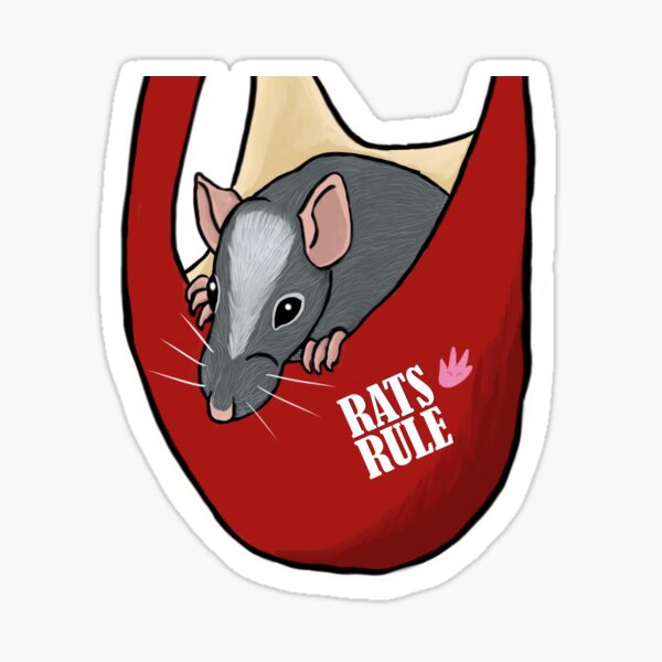 Rat's Rule Sticker