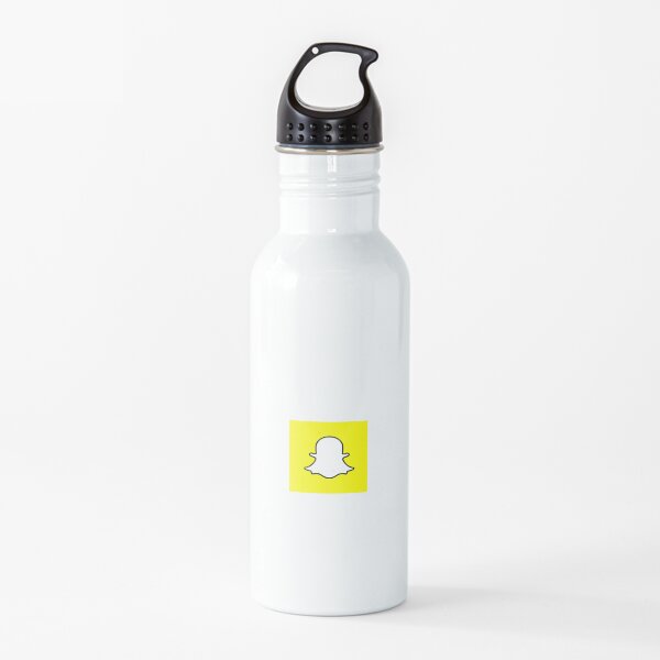 Snapchat Logo Water Bottle