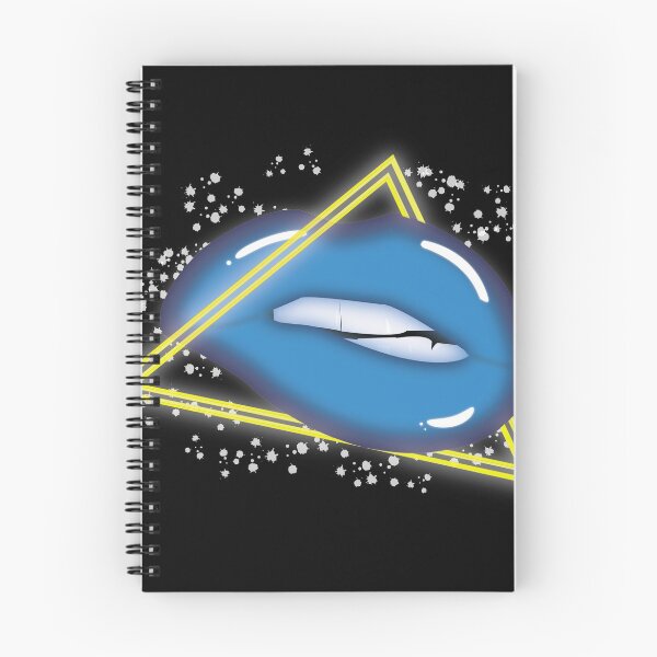 Artikelvorschau, Blaue Lippen Art entworfen und verkauft von JehGraphix.