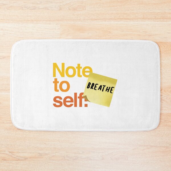 Item preview, Note to Self: Breathe designed and sold by the-type-store.
