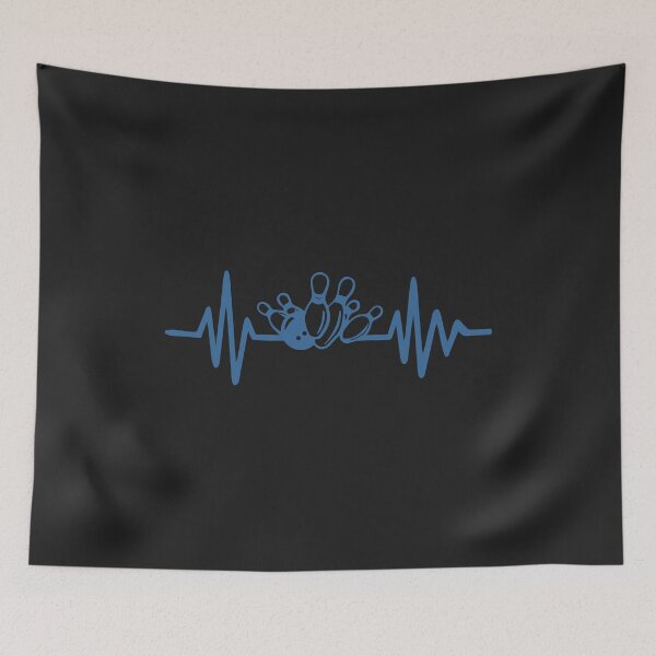 Item preview, Bowling Heartbeat funny matching bowler gift for men women designed and sold by hadleydesigns.