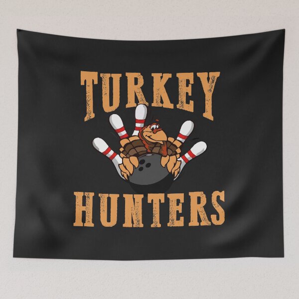 Item preview, Turkey Hunters bowling funny bowler gift league team designed and sold by hadleydesigns.