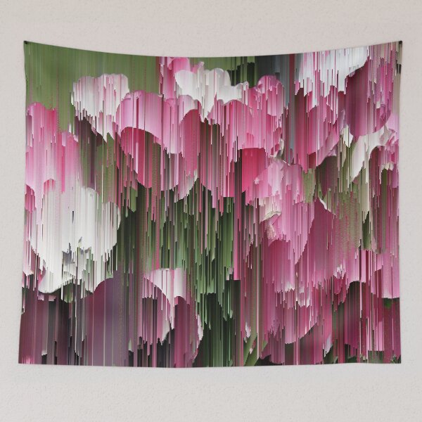 Artikelvorschau, Glitched Tulpen entworfen und verkauft von JillyBeanDesign.
