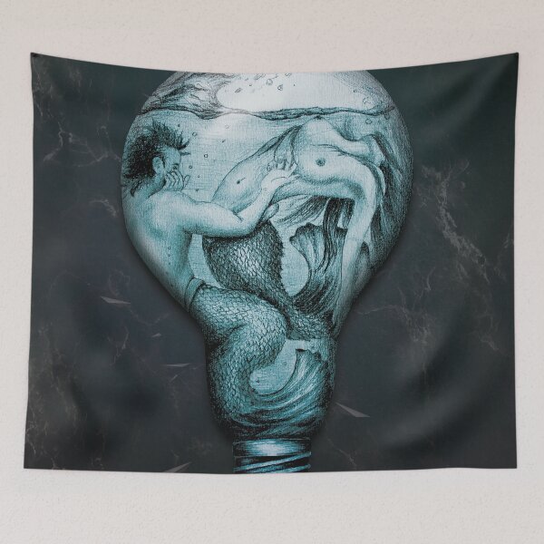 Item preview, Trapped In This Idea - Aqua designed and sold by studioace.