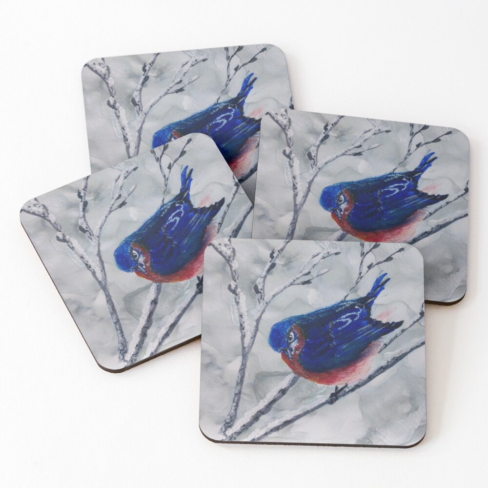 Item preview, Coasters (Set of 4) designed and sold by 2ndHandRose.