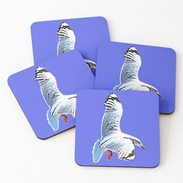 Item preview, Seagull Coming In To Land Pop Art 1 designed and sold by Jason Gilbert.