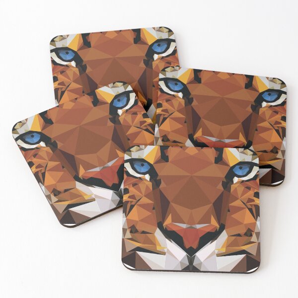 Item preview, LowPoly Tiger designed and sold by JehGraphix.