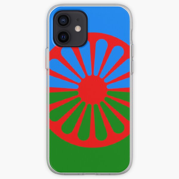 Bandera romaní Funda blanda para iPhone