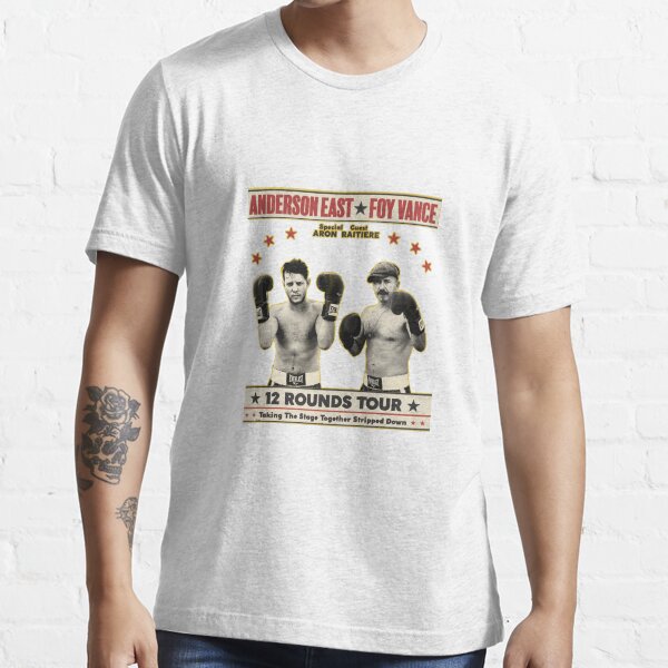 ANDERSON EAST, FOY VANCE - 12 ROUNDS TOUR Essential T-Shirt