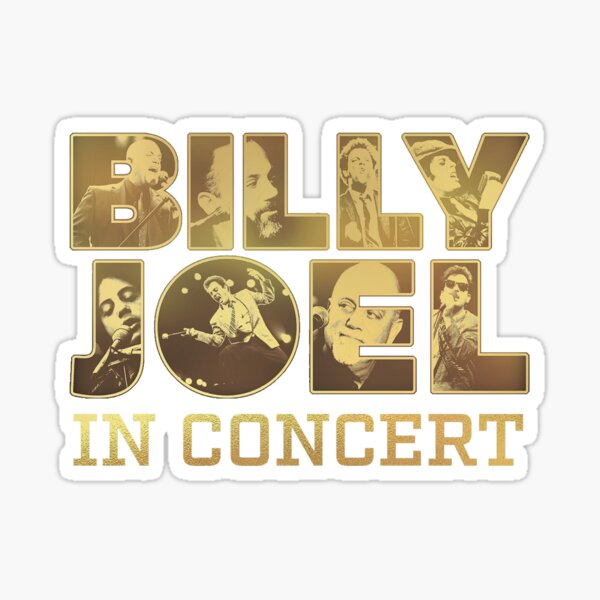 BILLY JOEL TOUR Sticker