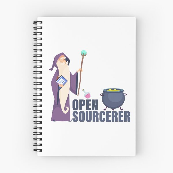 Item preview, Open Source Sourcerer Wizard Coding Programming designed and sold by yellowdellow.