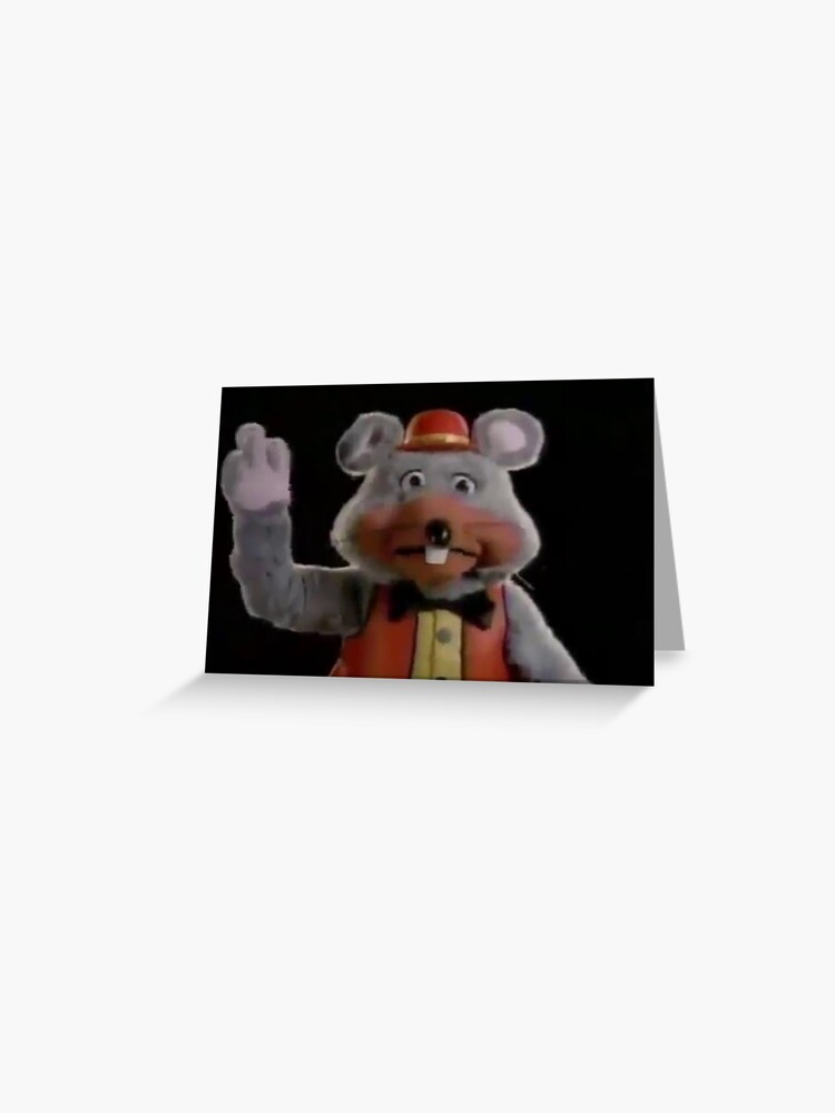 chuck e cheese teddy bear