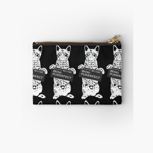 Item preview, Being Purfect - Funny Cat designed and sold by Flower Magic .